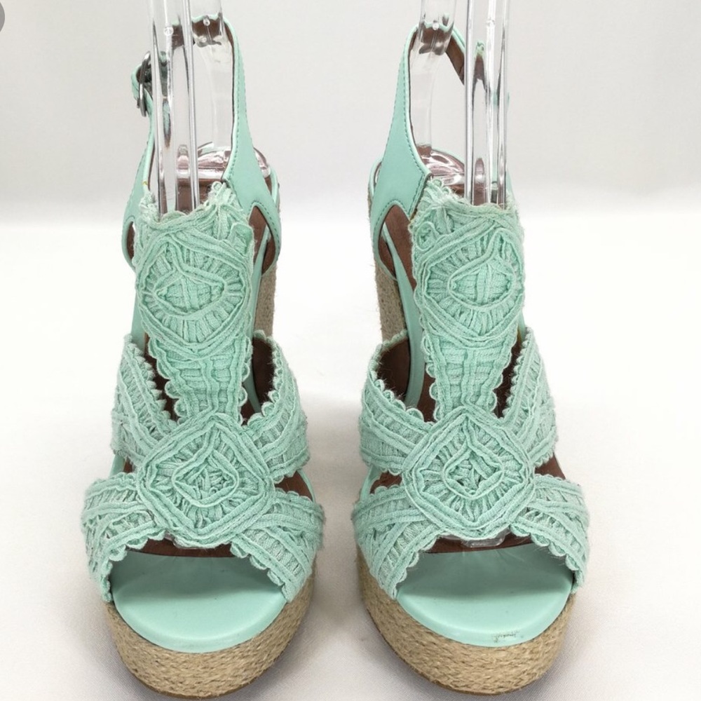 MINT SUMMER WEDGES LUCKY BRAND